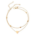 Simple Heart Anklet Bracelet