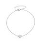 Simple Heart Anklet Bracelet