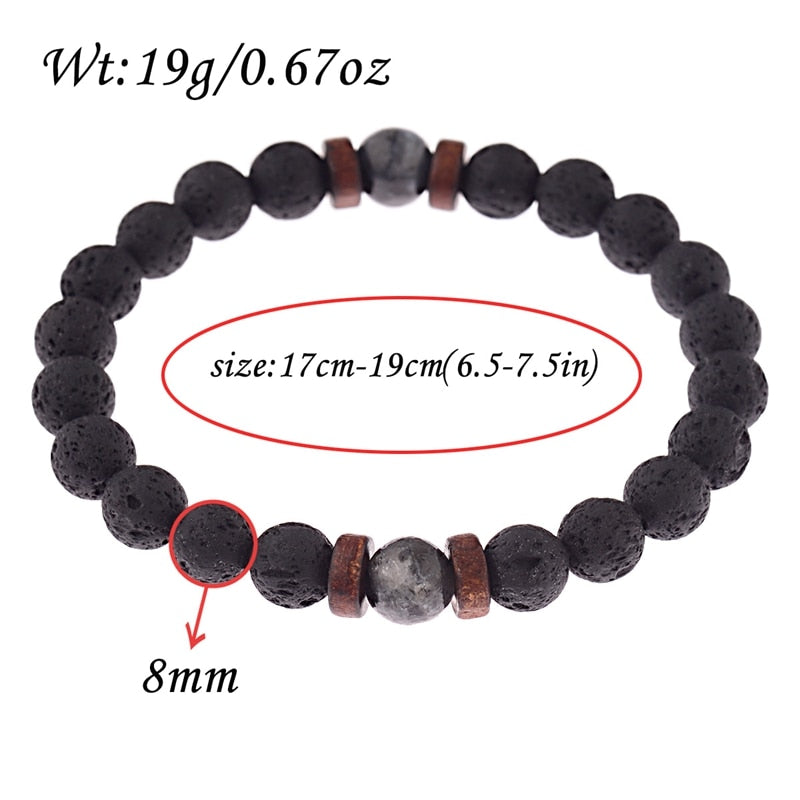Lava Stone Bracelet