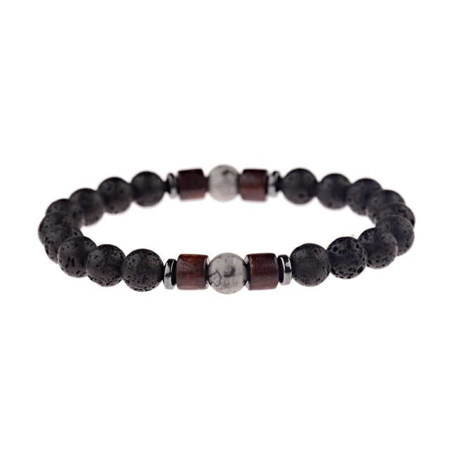 Lava Stone Bracelet