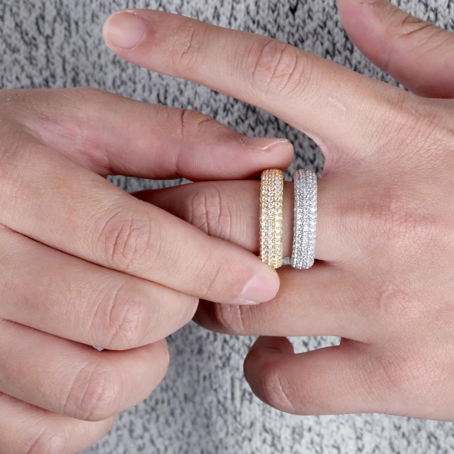 Iced Sterling Silver Ring