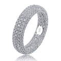 Iced Sterling Silver Ring