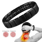 Black Stainless Steel Germanium Magnetic Bracelet