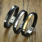 Unique Sew Lines Genuine Leather Bracelets