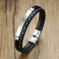 Unique Sew Lines Genuine Leather Bracelets
