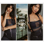 Casual Mesh Strap Bodysuit