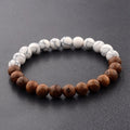 Natural Wood bead LGCY Bracelet