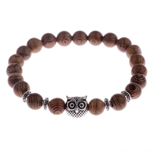 Natural Wood bead LGCY Bracelet