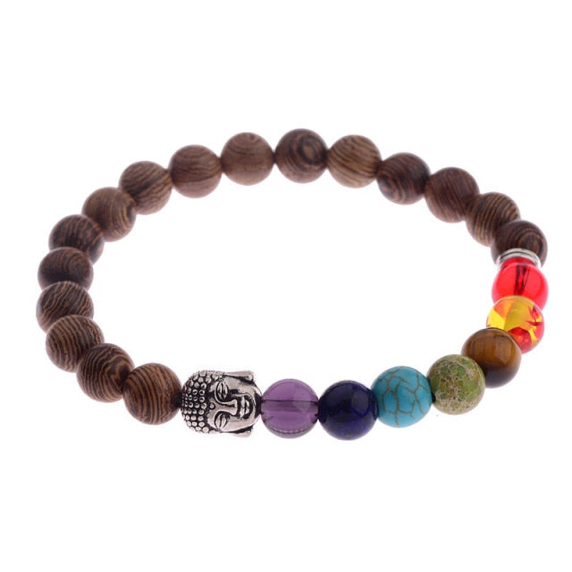 Natural Wood bead LGCY Bracelet