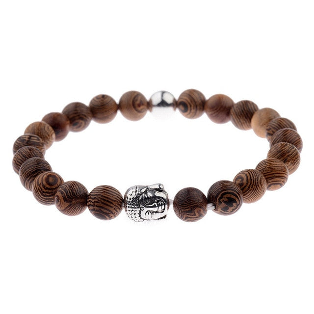 Natural Wood bead LGCY Bracelet