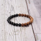 Natural Wood bead LGCY Bracelet