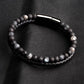 Natural Stone Genuine Leather Magnetic Bracelet