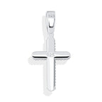Iced Cross With Chain