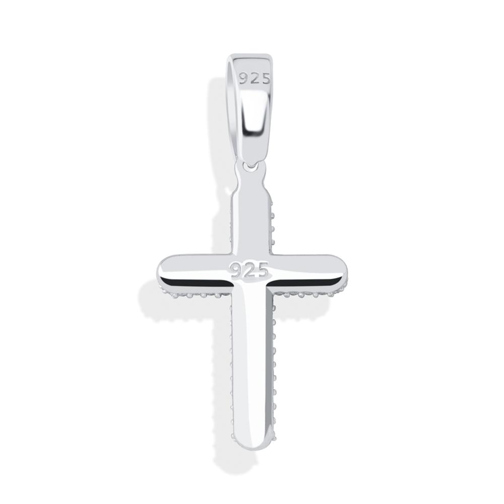 Iced Cross With Chain
