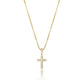 Iced Cross With Chain