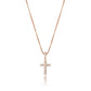 Iced Cross With Chain