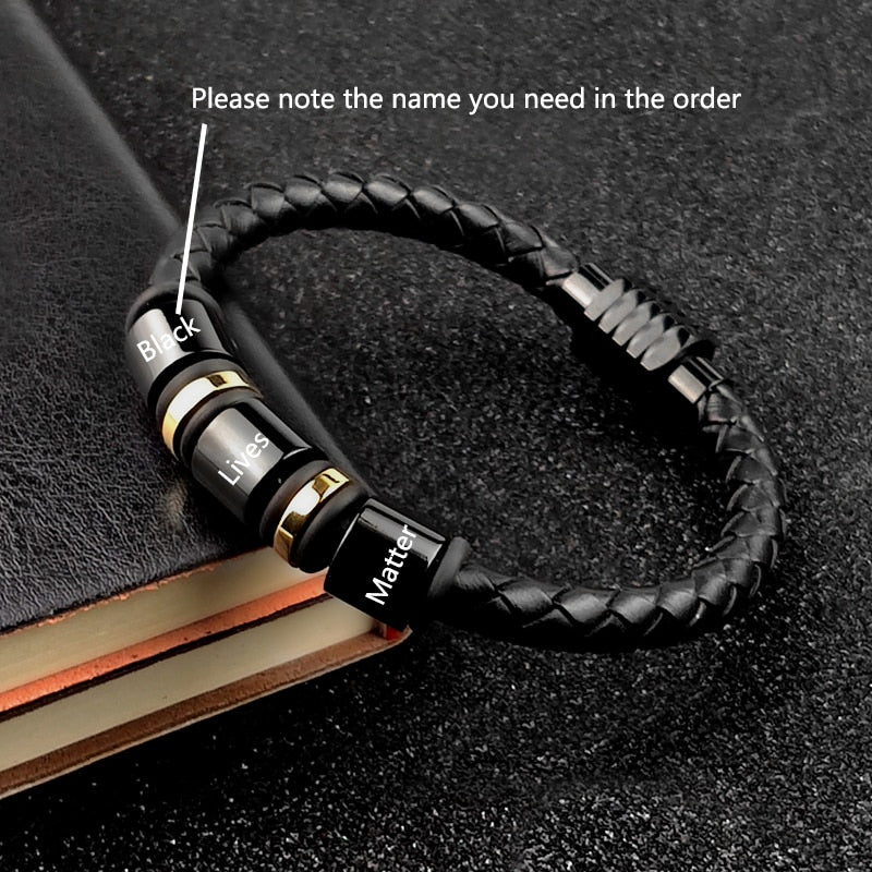 Custom Engraved Name Bracelet