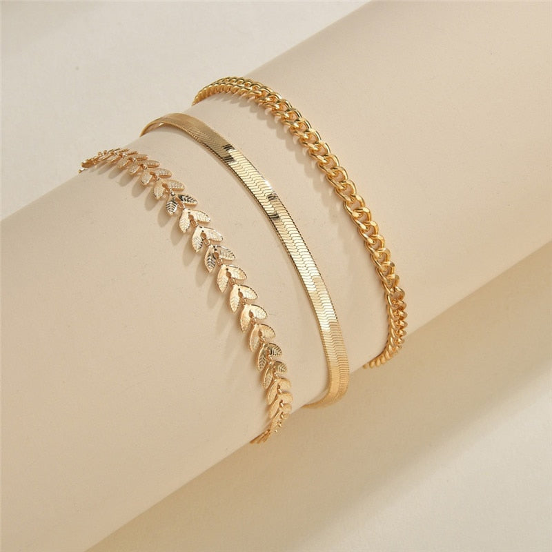 Gold Anklet Bracelets