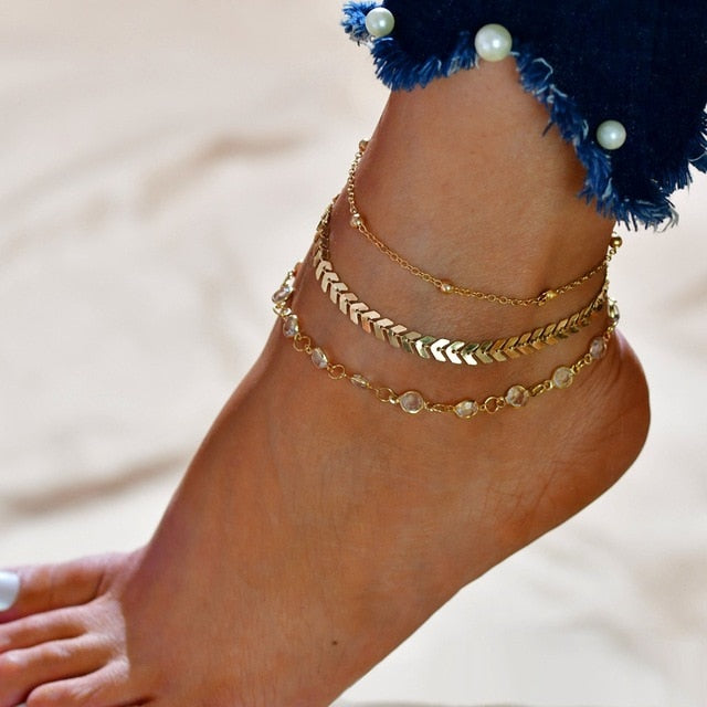 Gold Anklet Bracelets