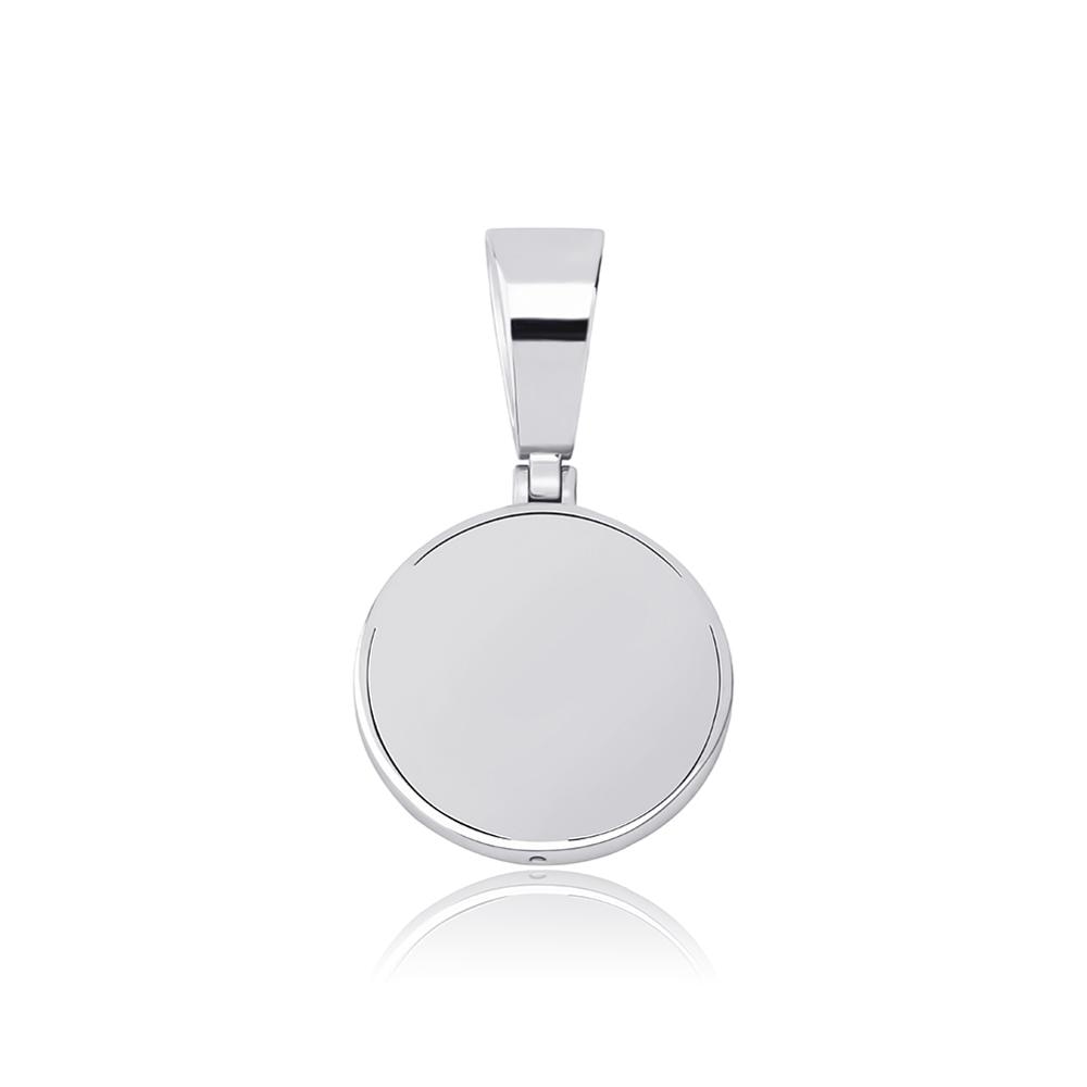 Iced Compass Pendant