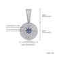 Iced Compass Pendant
