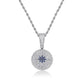 Iced Compass Pendant