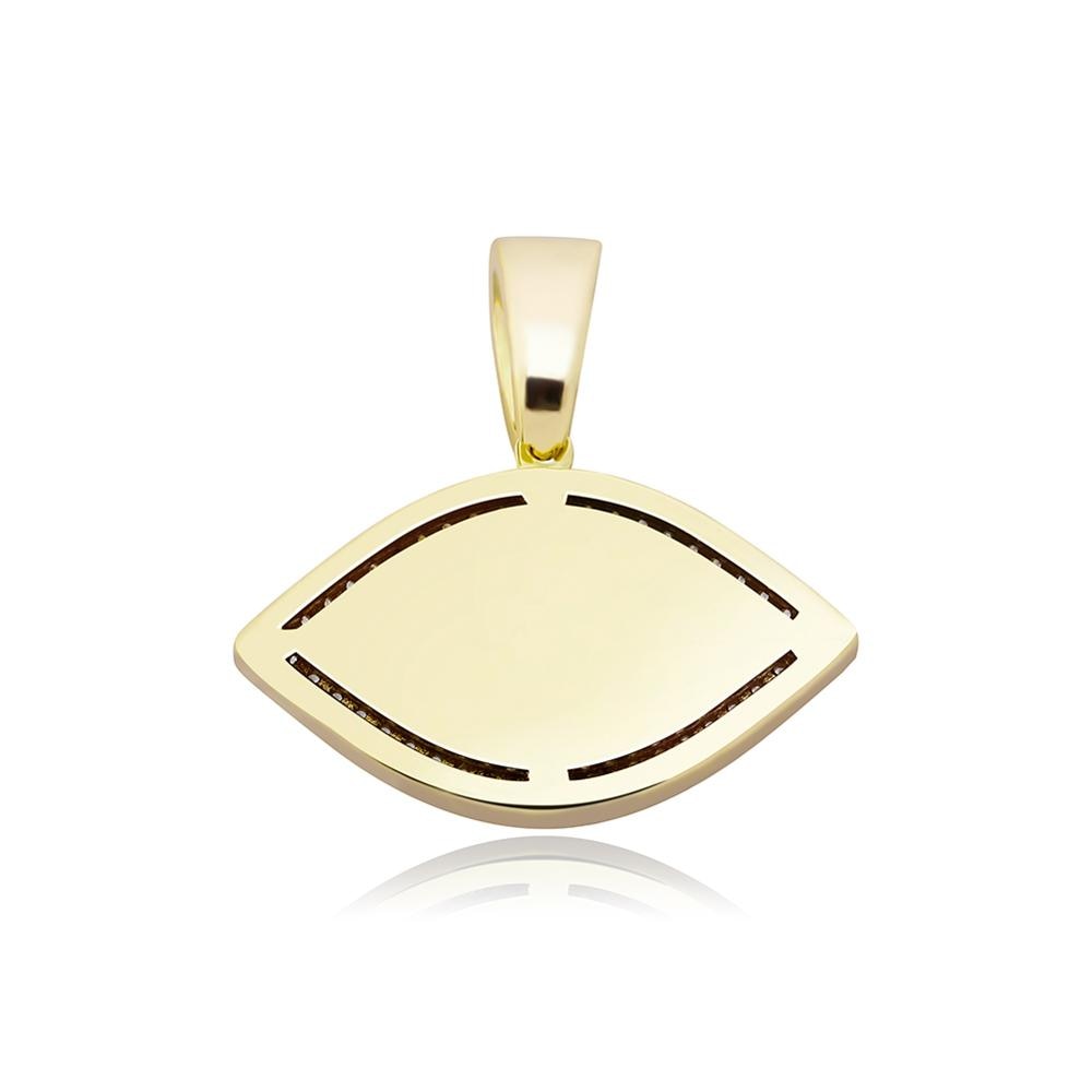 Iced Eye Pendant