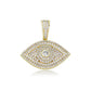 Iced Eye Pendant