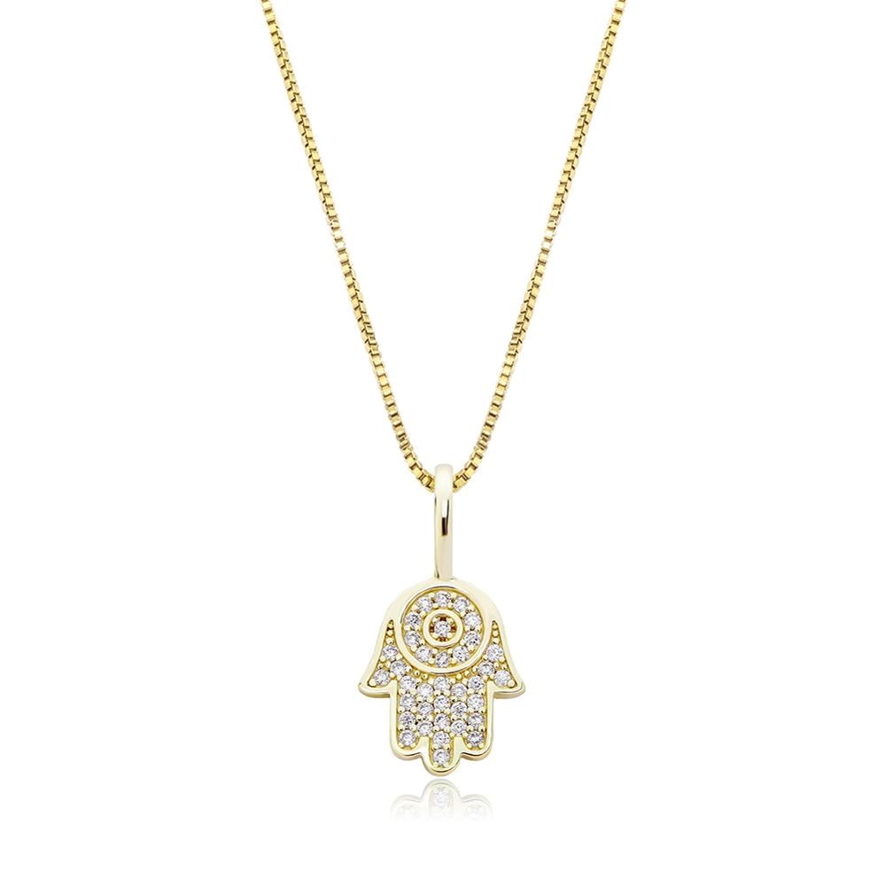 Iced New Hand Pendant