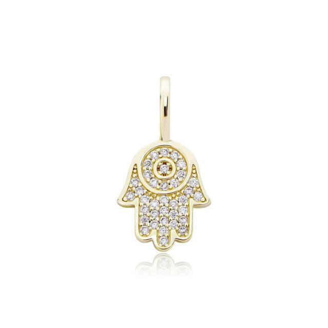 Iced New Hand Pendant