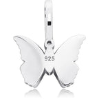 Iced Butterfly Pendant