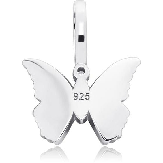 Iced Butterfly Pendant