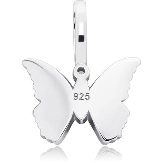 Iced Butterfly Pendant
