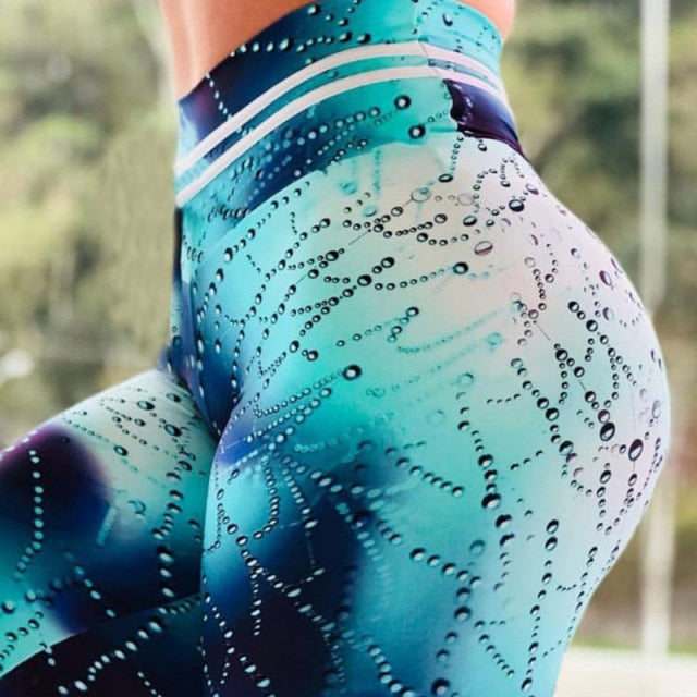 Printed Yoga Pants