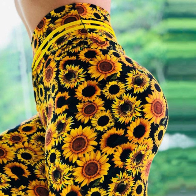 Printed Yoga Pants