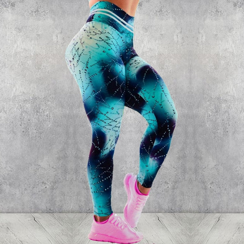Printed Yoga Pants