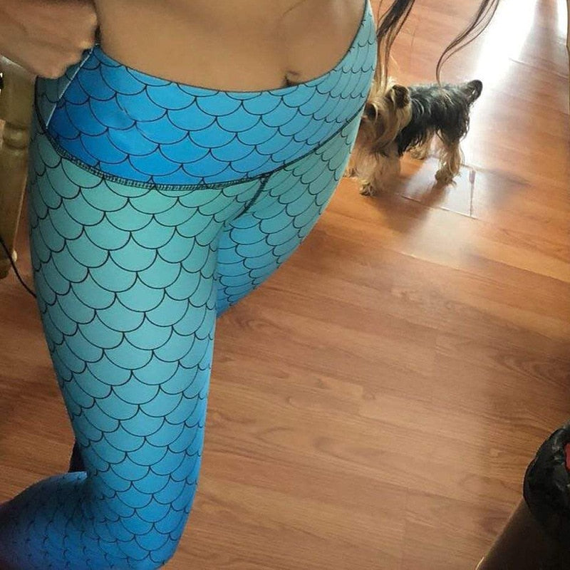 Printed Yoga Pants