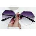Rimless Unique Sunglasses
