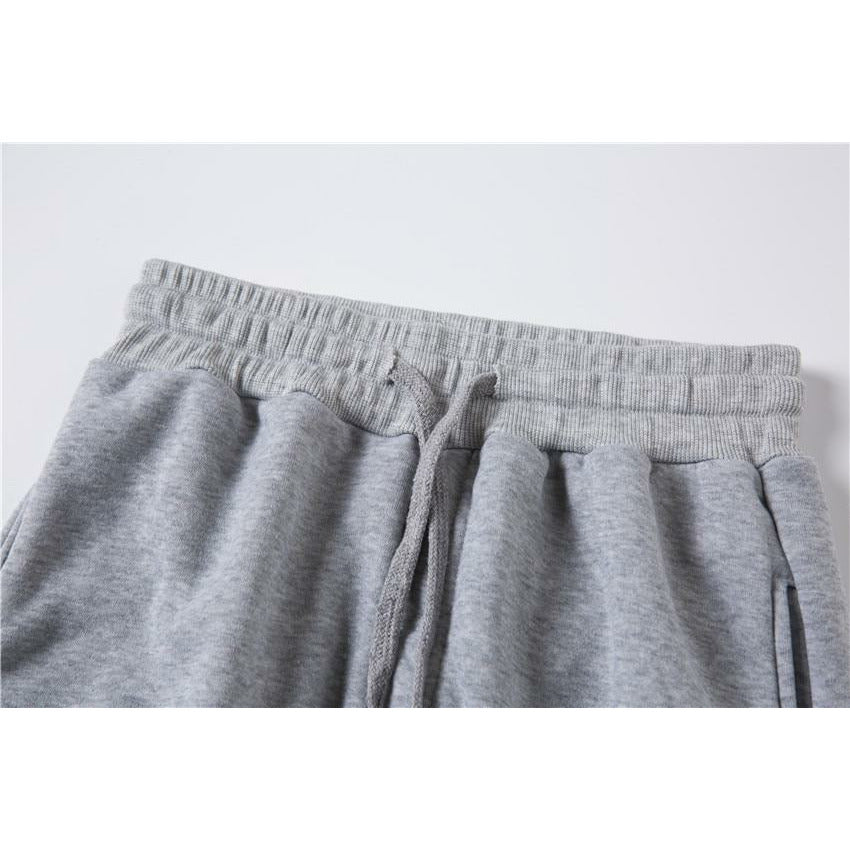 Solid Color Casual Hoodies & Pants