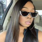 Diamond Cat Eye Sunglasses