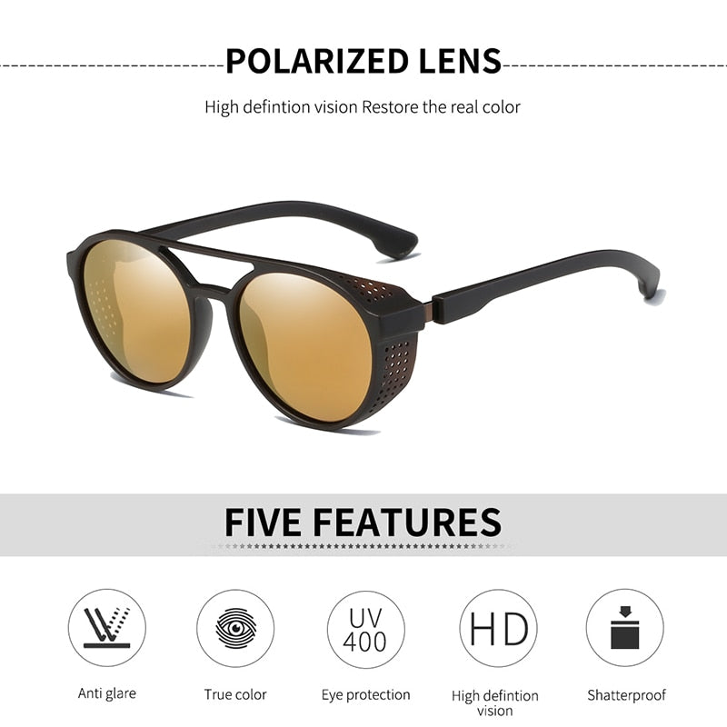 Retro Round Sunglasses