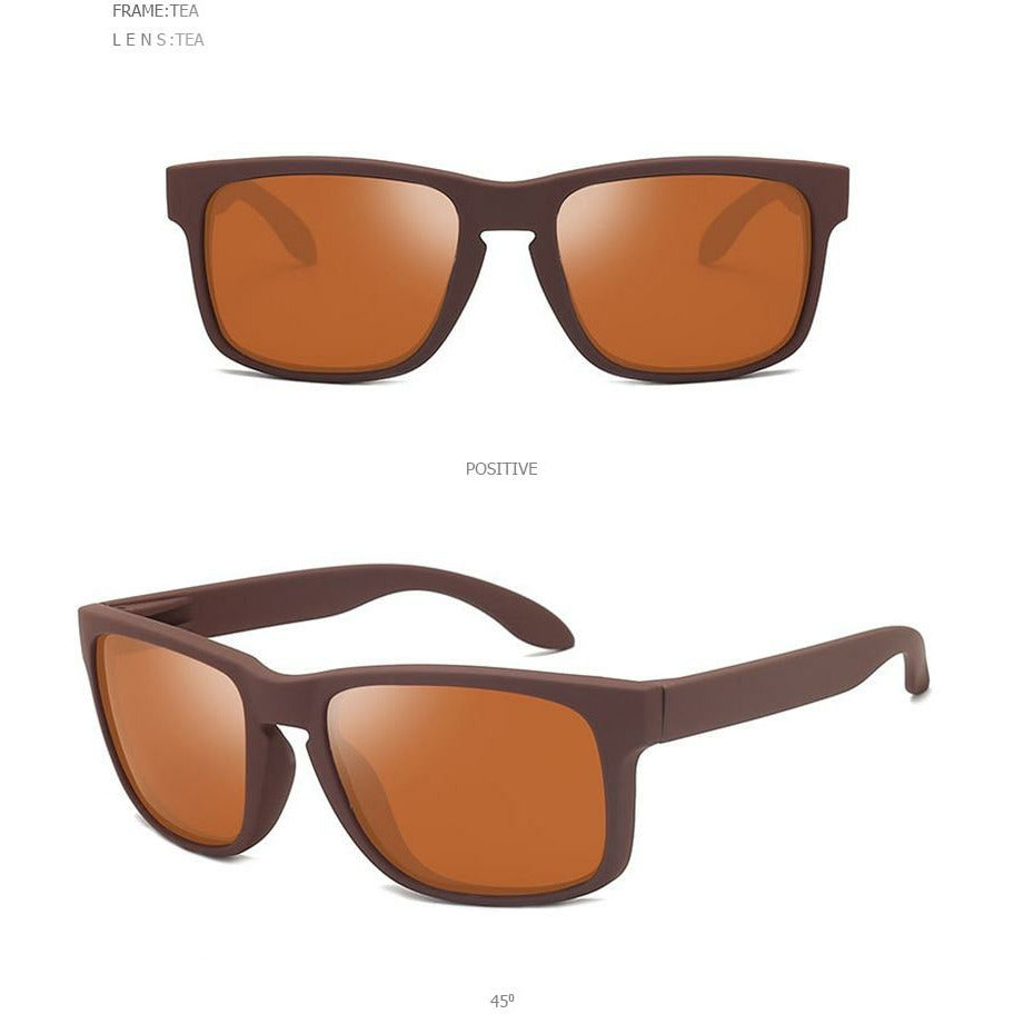 Square Polarized Sunglasses