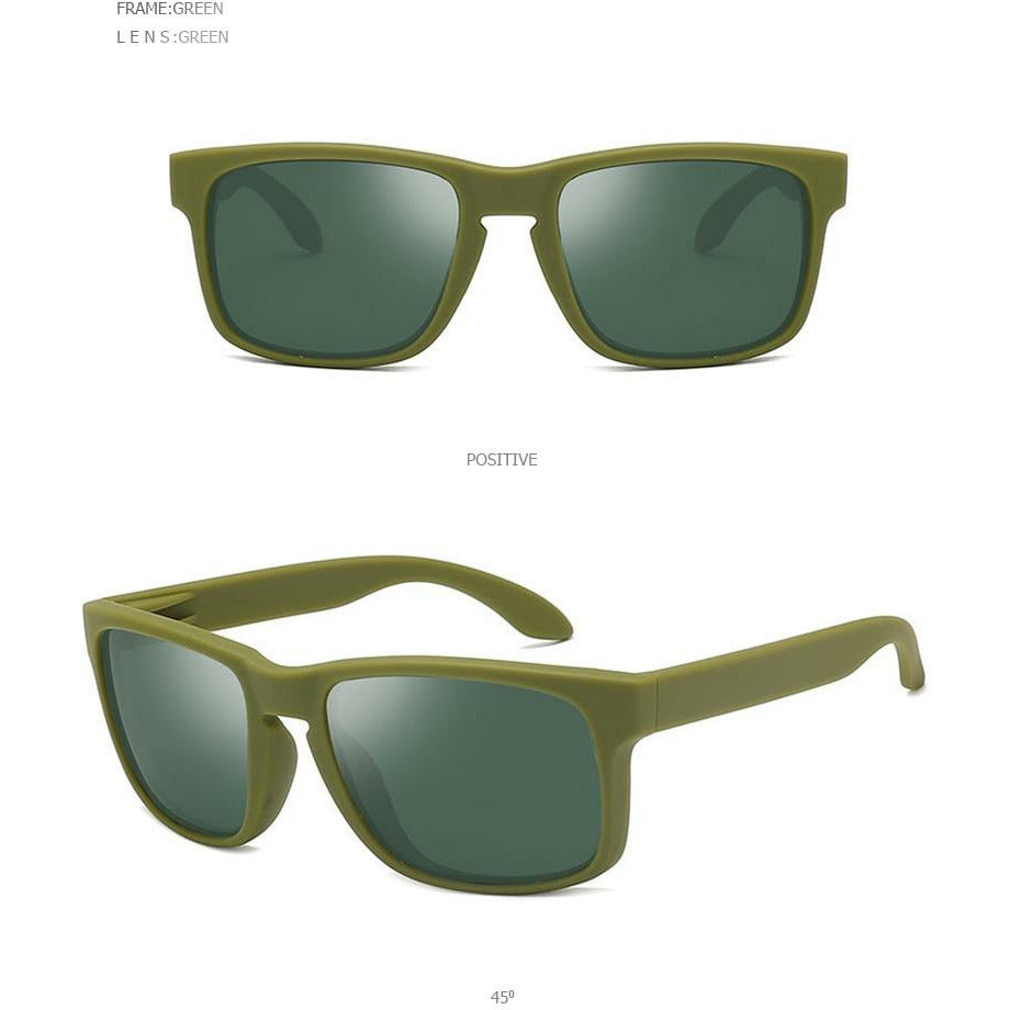 Square Polarized Sunglasses