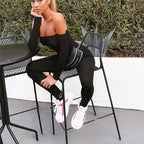 Long Sleeve Off Shoulder Jumpsuits