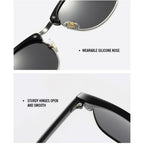 Semi Rimless Sunglasses