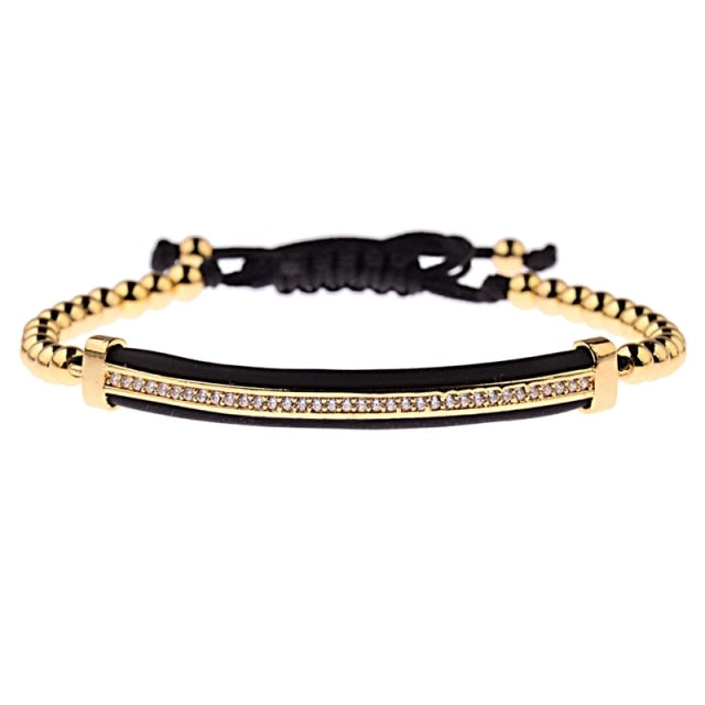 Gold Beaded Bracelet