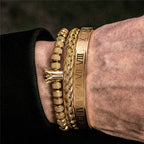 Luxury Roman Royal Crown Bracelet