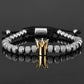Luxury Roman Royal Crown Bracelet