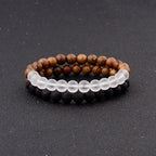 Natural Wood bead LGCY Bracelet