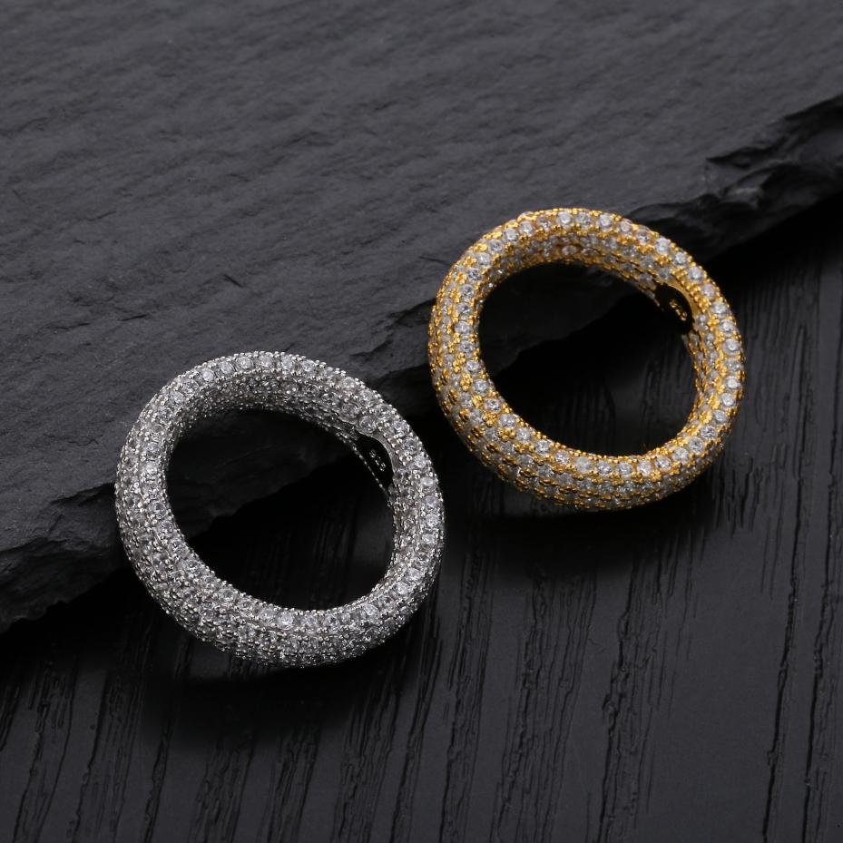 Iced Sterling Silver Ring